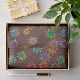 Papel De Seda Desejo sobre uma estrela em céus de ferro