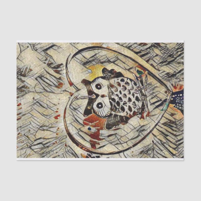 Papel De Seda Desenho de coroa (Frente )