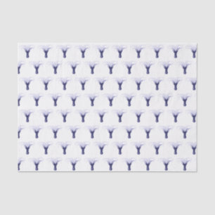 Papel De Seda Desenho Estilizado de Polvo Antigo Cabeça para Bai