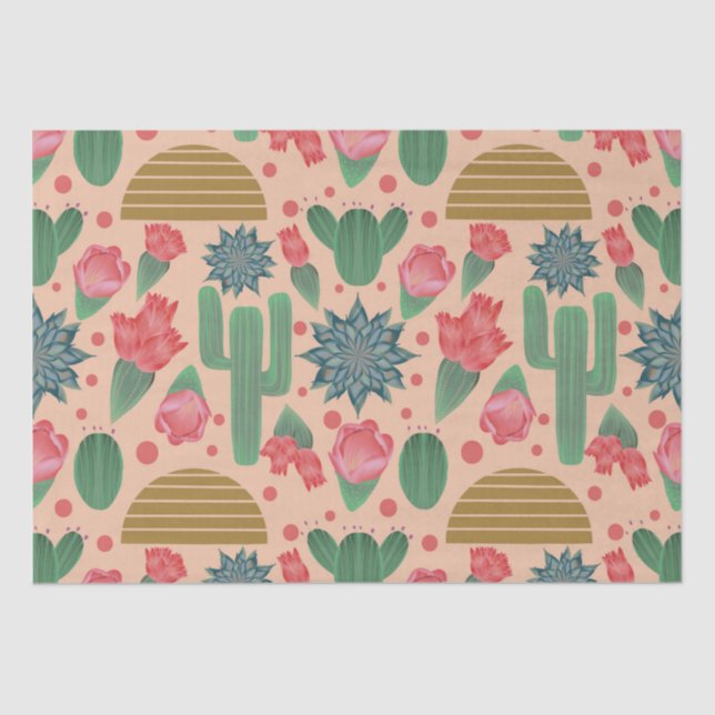 Papel De Seda Desert Blush Pink (Frente )