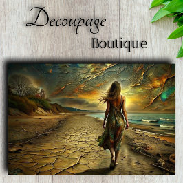 Papel De Seda Desert Sands e Sea Mystical Jourpage (Desaparecime