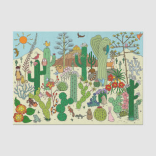 Papel De Seda Deserto de arizona