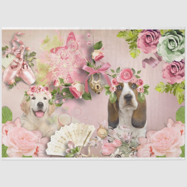 Papel De Seda Design 14 da série Chique (Frente )