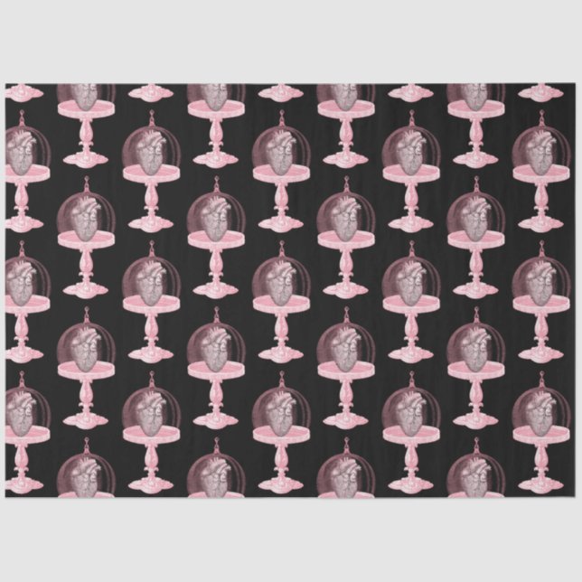 Papel De Seda Design 17 da Série Gothic Love (Frente )