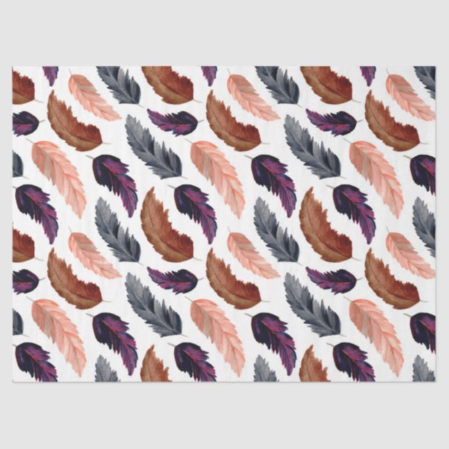 Papel De Seda Design 1 da série Feather (Frente )