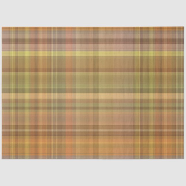 Papel De Seda Design 21 da Série de Xadrezes do outono (Frente )