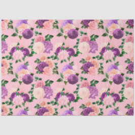 Papel De Seda Design 5 da série Pêssego, Rosa e Lavanda