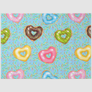 Papel De Seda Design 6 da Série Rosquinha do Sweet & Bright Rosq