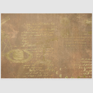 Papel De Seda Design 8 Dourado da série Galileo