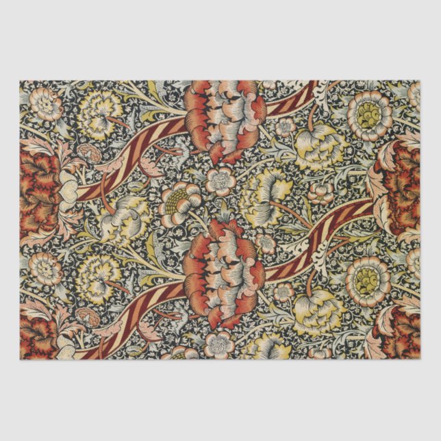 Papel De Seda Design #9 de William Morris (Frente )