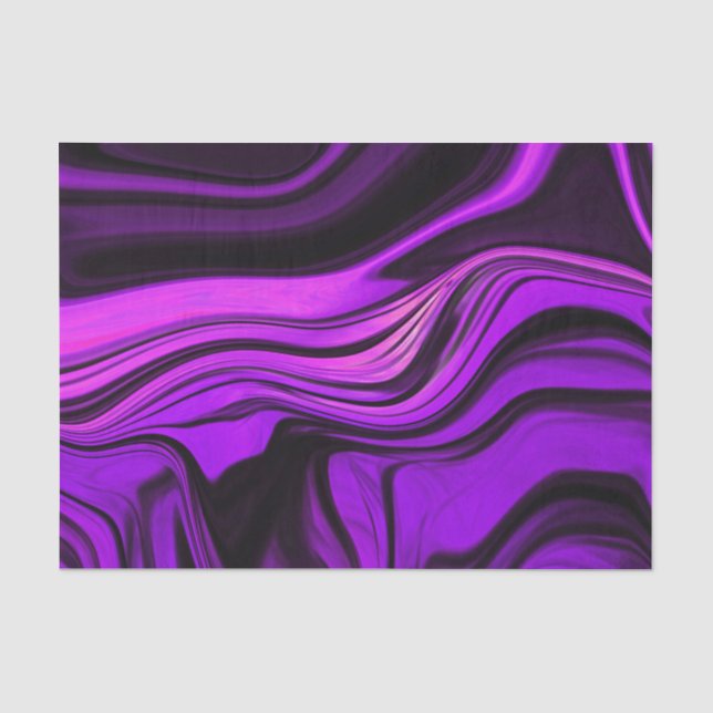 Papel De Seda Design Abstrato Roxo (Frente )