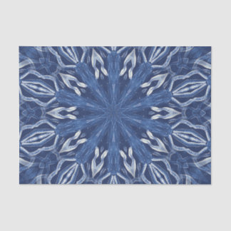 Papel De Seda Design azul do gelo