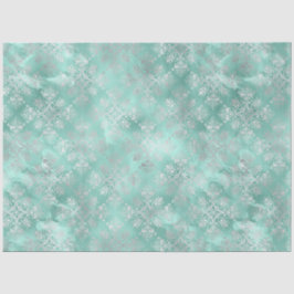 Papel De Seda Design da Série Aqua e Silver 7