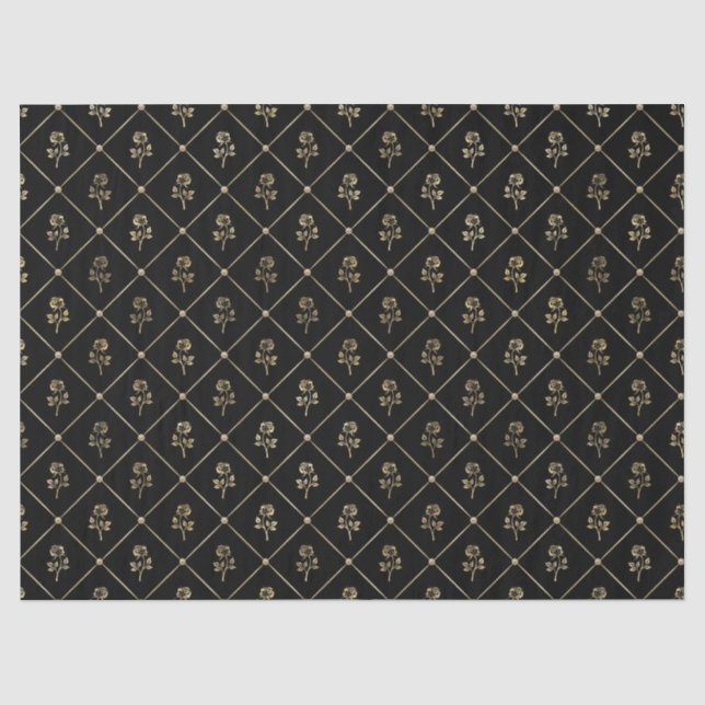 Papel De Seda Design da Série Glam Honeycomb nº 15 (Frente )