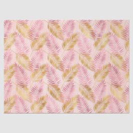 Papel De Seda Design da Série Leopardo Rosa e Dourado 16
