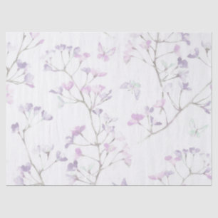 Papel De Seda Design da série Lilac do chique 23