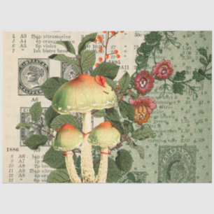 Papel De Seda Design da série Mushroom Ephemera nº 12