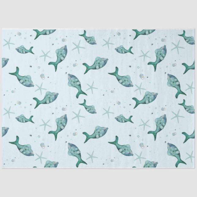 Papel De Seda Design da Série Náutica 6 (Frente )