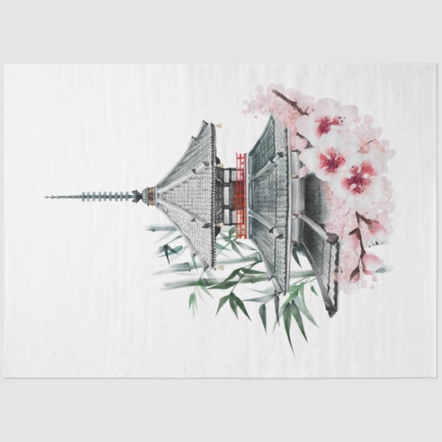 Papel De Seda Design da Série Okinawa 27 (Frente )