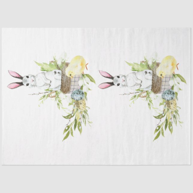 Papel De Seda Design da série Páscoa 5 (Frente )