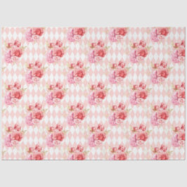 Papel De Seda Design da série rosa e Dourada 14