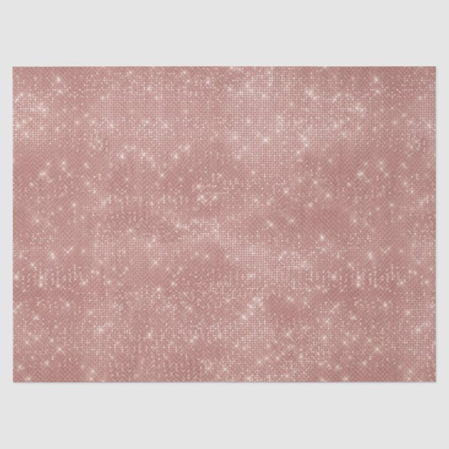 Papel De Seda Design da Série Rose Gold Bee 12 (Frente )