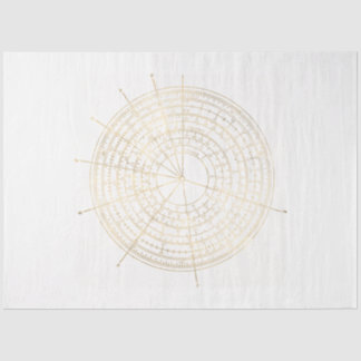 Papel De Seda Design da Série Steampunk Rosa e Dourado 42