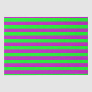 Papel De Seda Design das faixas roxas e verdes
