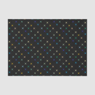 Papel De Seda Design de Artes Geométricas de Meio século Retroat