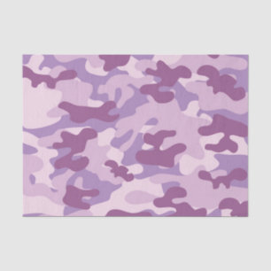 Papel De Seda Design de Camo Roxo