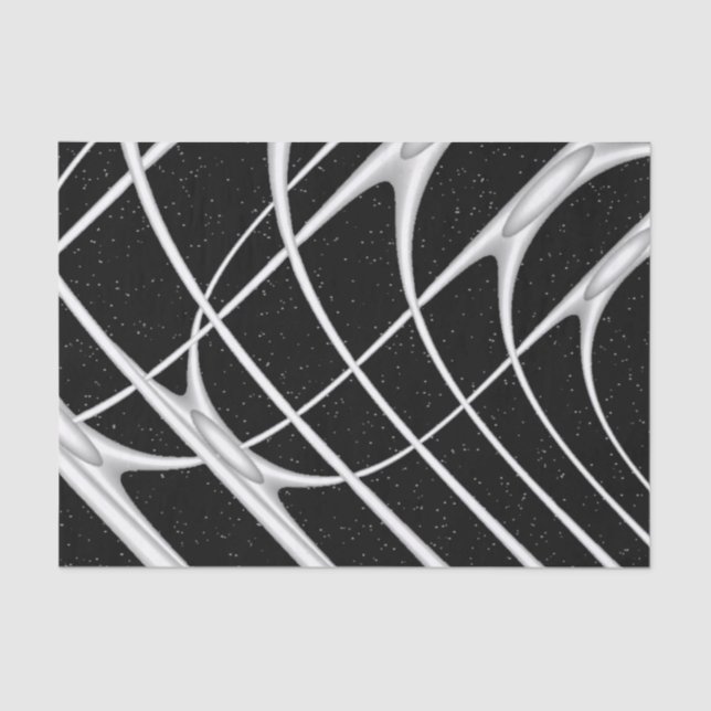 Papel De Seda Design de Espaço Galáxico (Frente )