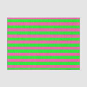 Papel De Seda Design de faixa rosa e verde