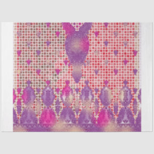 Papel De Seda design de fundo roxo com pontos