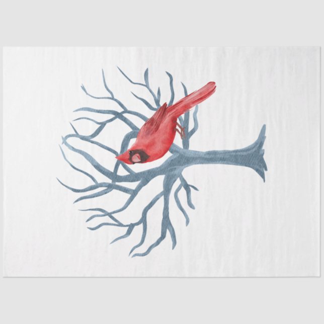 Papel De Seda Design de Natal da Terra Feliz 13 (Frente )