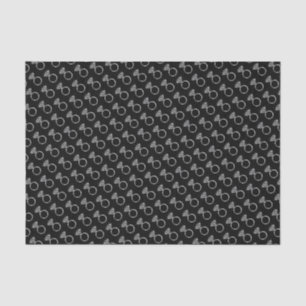 Papel De Seda Design de Padrão de Anel de Noivado Diamond