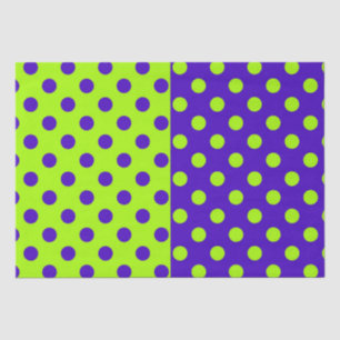 Papel De Seda Design de padrão de Bolinhas verde azul