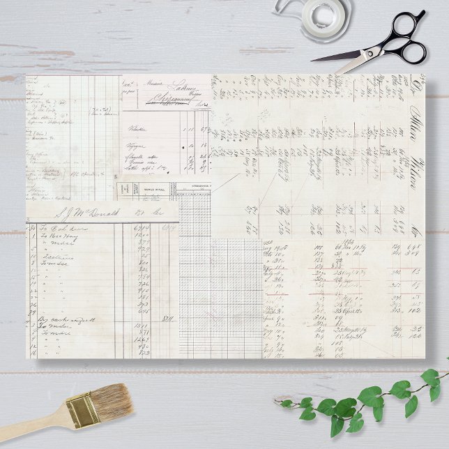 Papel De Seda Design de Registros Neutros (Criador carregado)