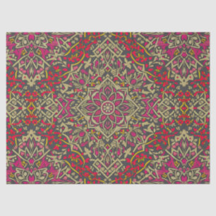 Papel De Seda Design de Rug Oriental Tradicional