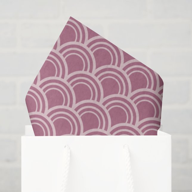 Papel De Seda design de textura abstrata moderna (Sacola de presentes)