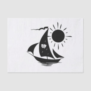 Papel De Seda Design de vela de Teatro Whimsical Único