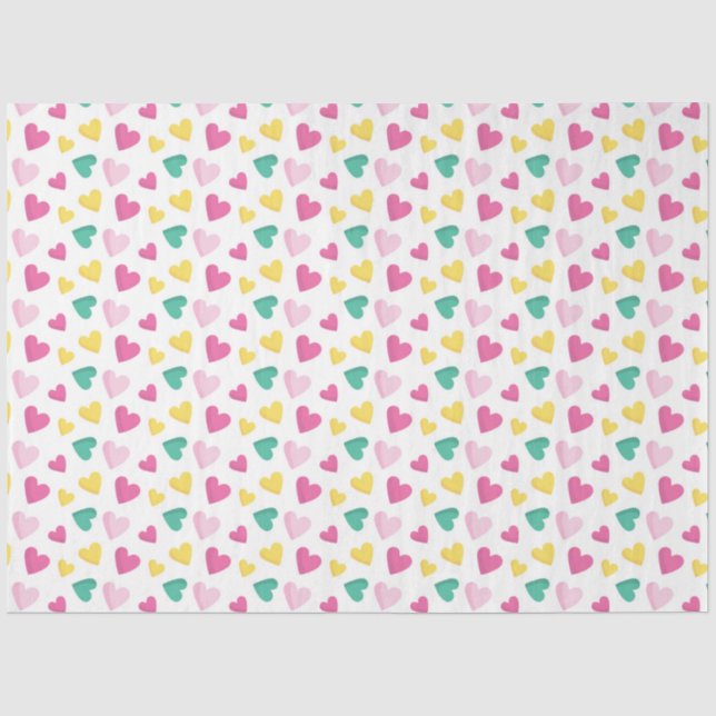 Papel De Seda Design Divertido de Flamingo 7 (Frente )