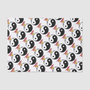Papel De Seda Design do Natal do zen