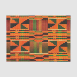 Papel De Seda Design do Padrão Caseiro Africano