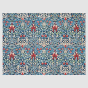 Papel De Seda Design do Padrão de Cabeça-de-Pulso de William Mor