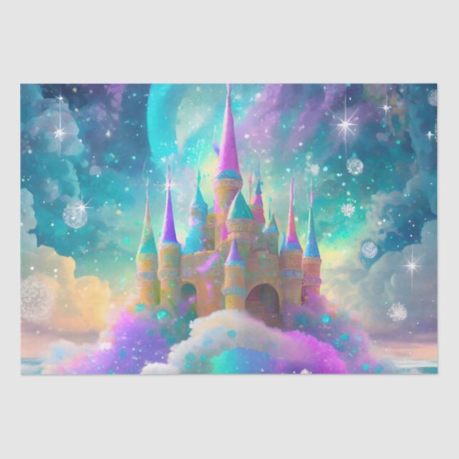 Papel De Seda Design do palácio (Frente )