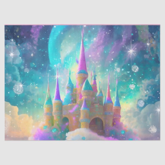 Papel De Seda Design do palácio (Frente )