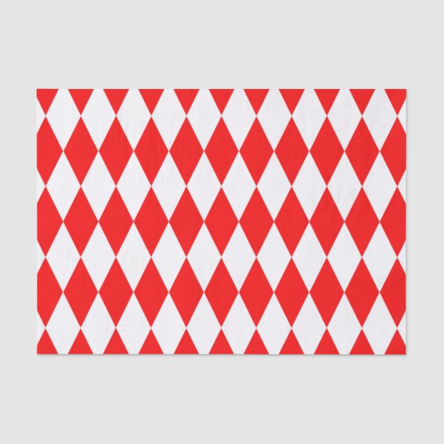 Papel De Seda Design dos Verificadores de Ouros de Harlequin Bra (Frente )