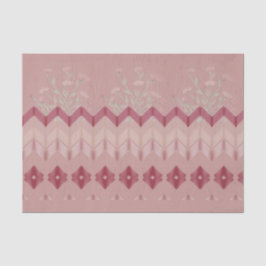 Papel De Seda Design Flloral com Rosa