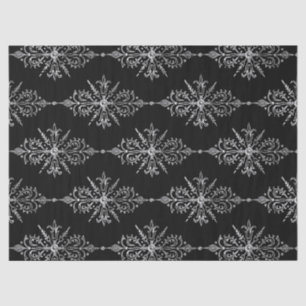 Papel De Seda Design Floral Ornamentado na página de dissociaç