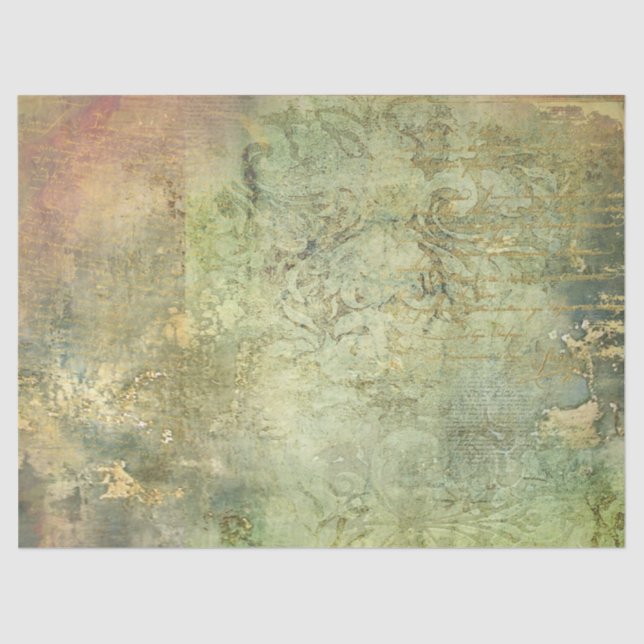 Papel De Seda Design Patina medieval (Frente )